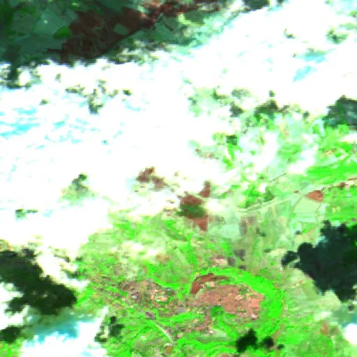 Wildfire near Monteverde (Aug 30) — Sentinel-2 SWIR (fuego)
