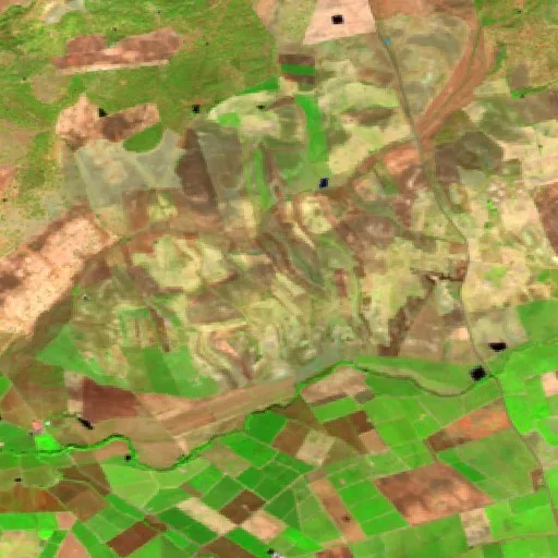 Wildfire near Montijo — Sentinel-2 SWIR (fuego)