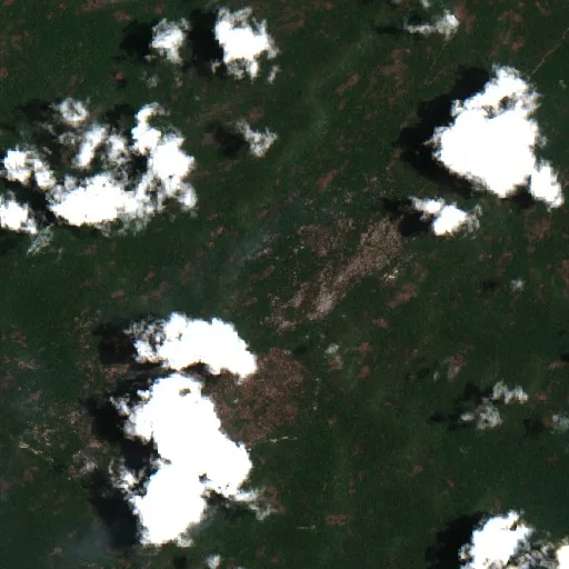 Wildfire near Morais Almeida (Oct 7) — Sentinel-2 true color