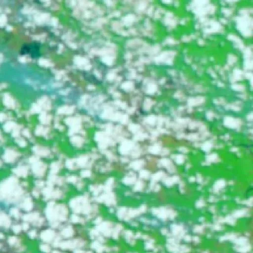 Wildfire near Morehead District (Oct 2) — NASA satellite