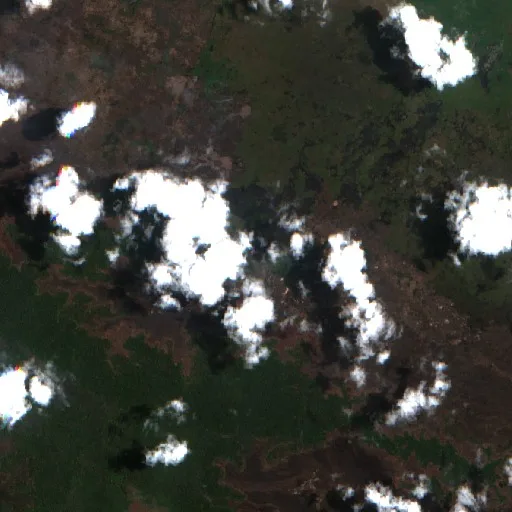 Incendio cerca de Morehead District (6 oct · W) — Sentinel-2 true color