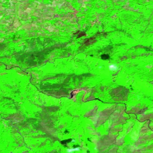 Wildfire near Mornese — Sentinel-2 SWIR (fuego)