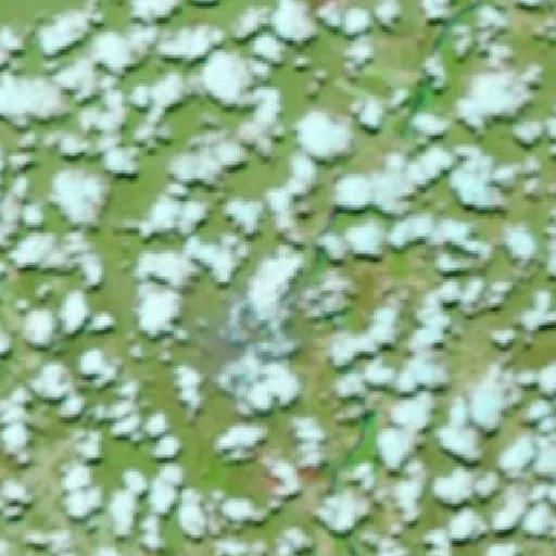 Wildfire near Morpará — NASA satellite
