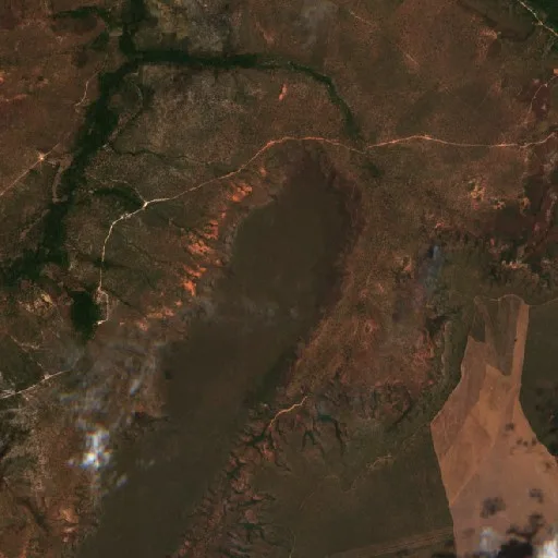 Wildfire near Morros (Sep 15 · NE) — Sentinel-2 true color