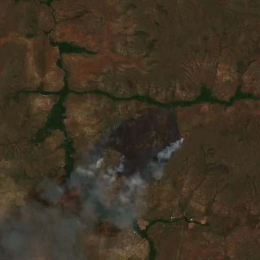 Incendio cerca de Morros (15 sep · SW) — Sentinel-2 true color