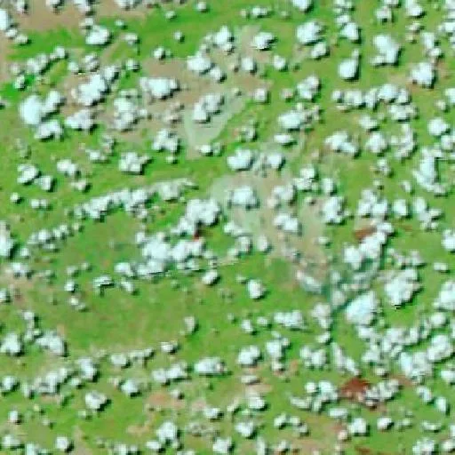 Incendio cerca de Morros (21 sep) — NASA satellite