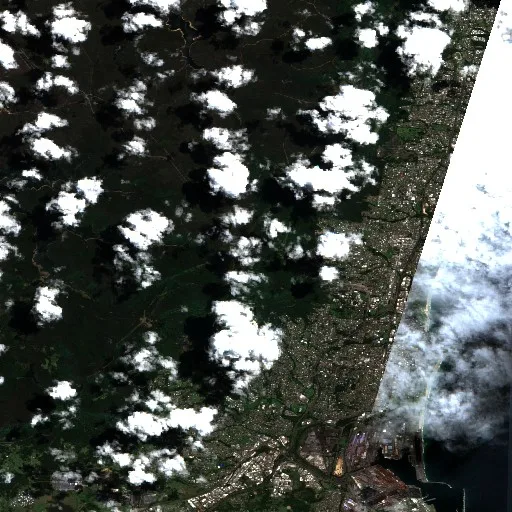 Incendio cerca de Mount Keira — Sentinel-2 true color