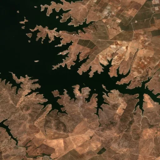 Incendio cerca de Moura — Sentinel-2 true color