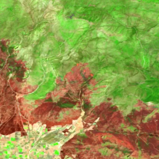Incendio cerca de Municipal Unit of Megara — Sentinel-2 SWIR (fuego)