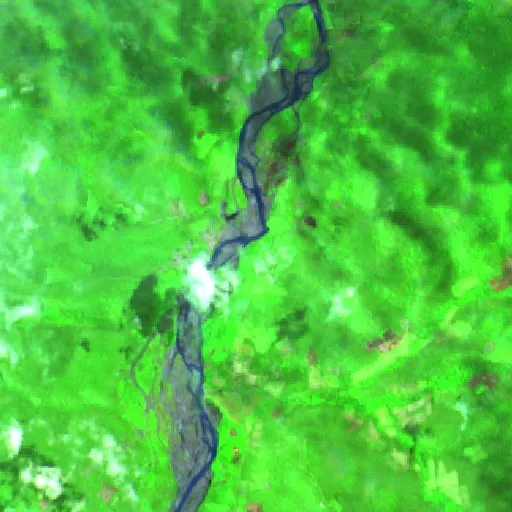 Wildfire near Municipio Apolo (Sep 21 · N) — Sentinel-2 SWIR (fuego)