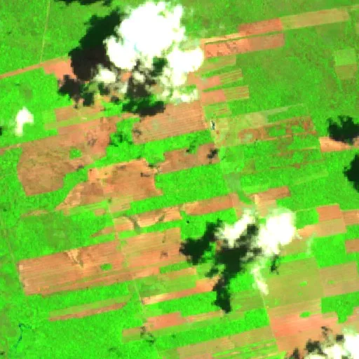 Wildfire near Municipio Concepción (Oct 8) — Sentinel-2 SWIR (fuego)