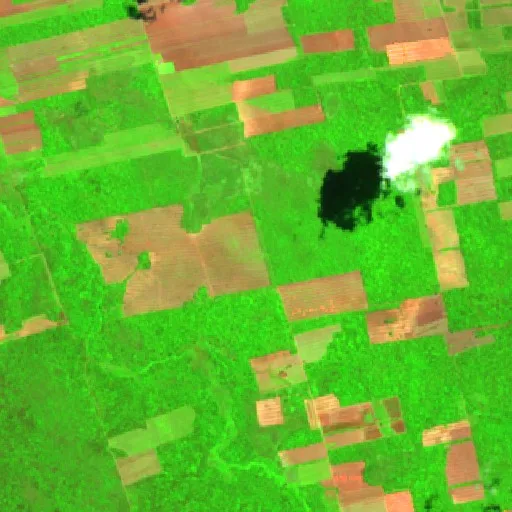 Wildfire near Municipio Concepción — Sentinel-2 SWIR (fuego)