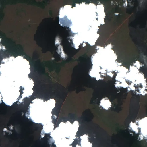 Incendio cerca de Municipio Exaltación (4 sep) — Sentinel-2 true color
