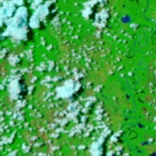 Incendio cerca de Municipio Exaltación (27 sep) — NASA satellite