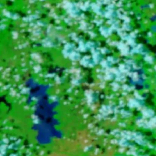 Wildfire near Exaltación (Oct 26) — NASA satellite