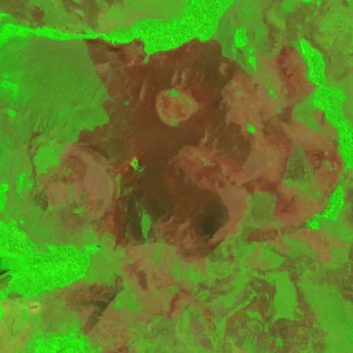 Wildfire near Municipio Exaltación (Aug 27) — Sentinel-2 SWIR