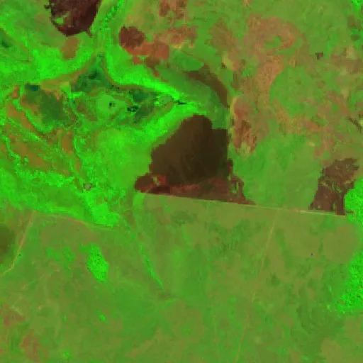 Wildfire near Municipio Exaltación (Jul 22 · SW) — Sentinel-2 SWIR