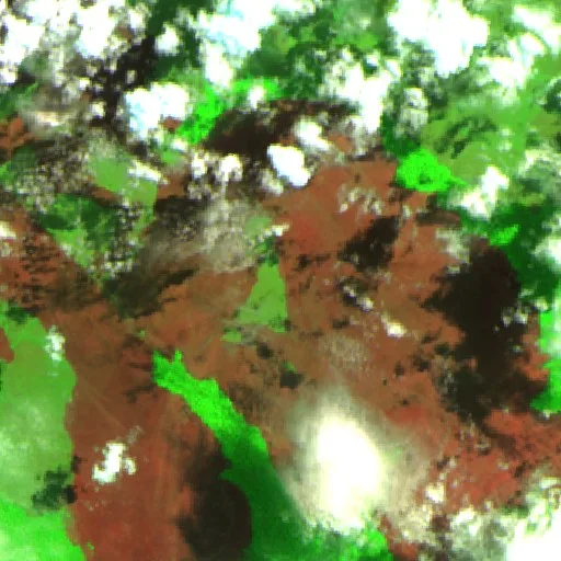 Wildfire near Municipio Ixiamas (Aug 31 · NE) — Sentinel-2 SWIR (fuego)
