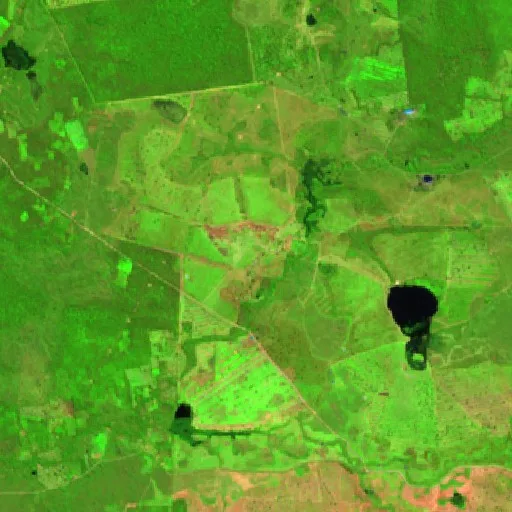 Wildfire near Municipio San Miguel de Velasco (Jul 23) — Sentinel-2 SWIR (fuego)