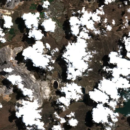 Muswellbrook Bushfire — Sentinel-2 true color