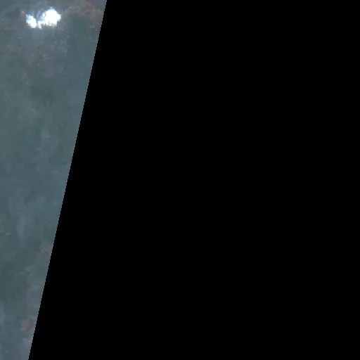 Incendio cerca de Muting (5 oct · W) — Sentinel-2 true color