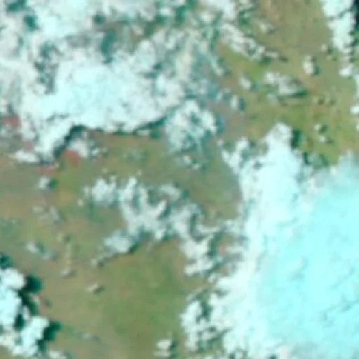 Namerinni Bushfire — NASA satellite