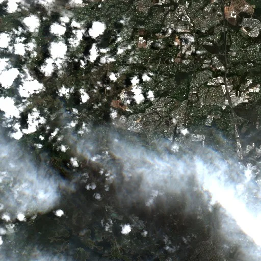 Narangba Bushfire — Sentinel-2 true color