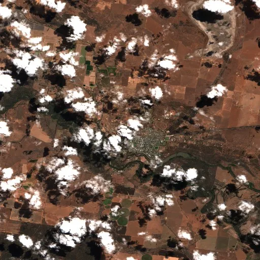 Narrandera Bushfire (undated) — Sentinel-2 true color