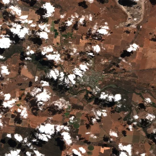 Narrandera Bushfire (undated #2) — Sentinel-2 true color