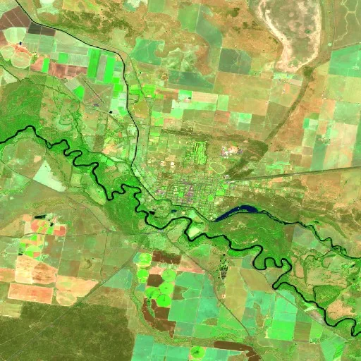 Narrandera Bushfire — Sentinel-2 SWIR (fuego)