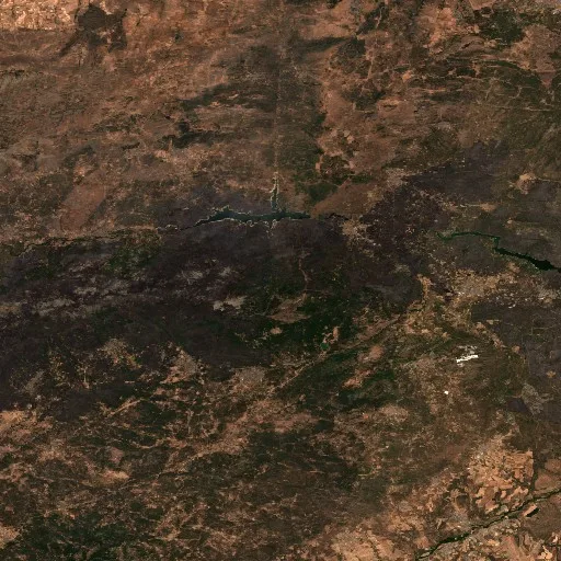 Wildfire near Navaluenga (Jul 22 · E) — Sentinel-2 true color