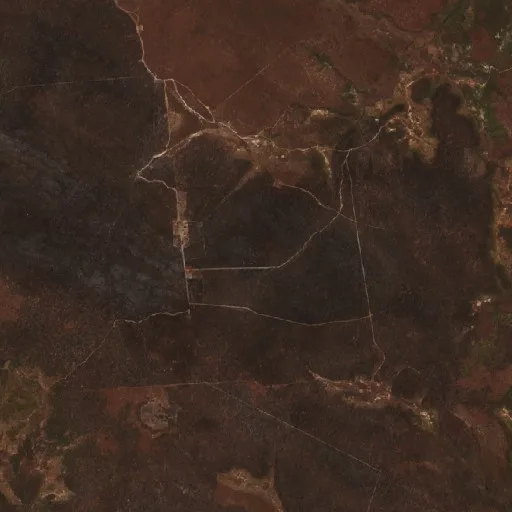 Wildfire near Nazaré do Piauí — Sentinel-2 true color
