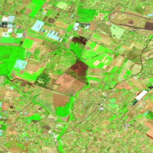 Wildfire near Nettuno — Sentinel-2 SWIR (fuego)