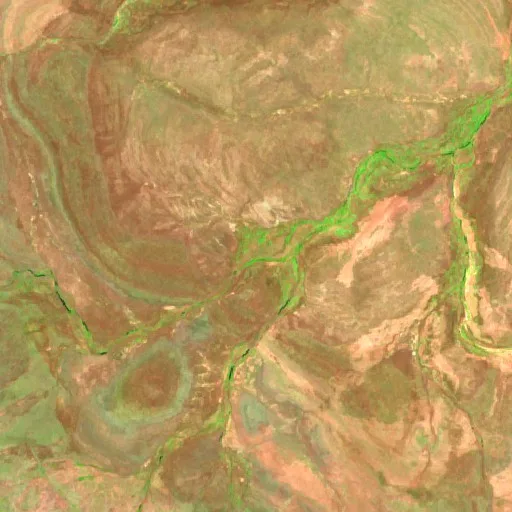 Ngilde Bushfire — Sentinel-2 SWIR (fuego)