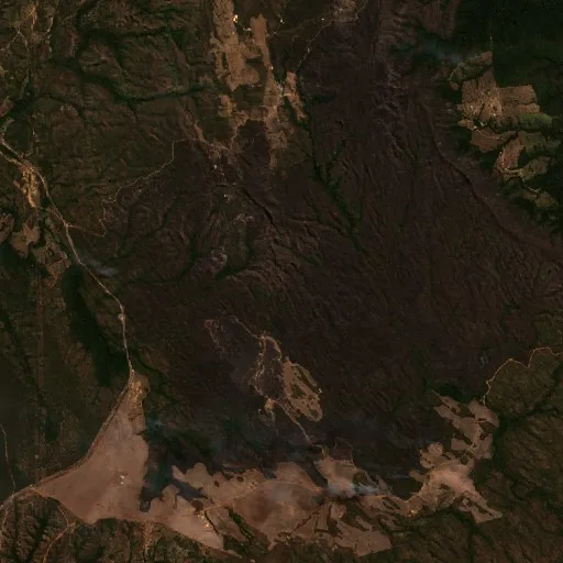 Incendio cerca de Niquelândia — Sentinel-2 true color