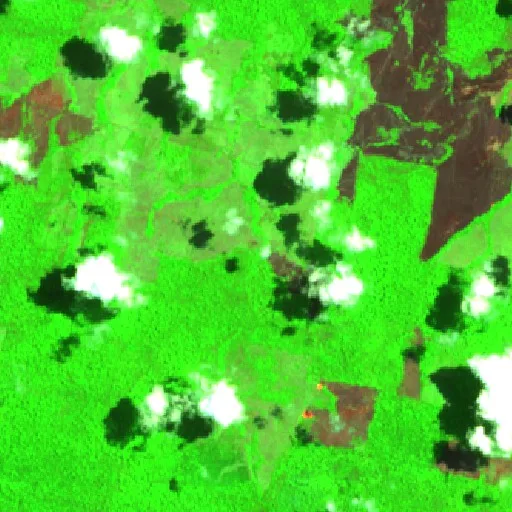 Incendio cerca de Nita — Sentinel-2 SWIR (fuego)