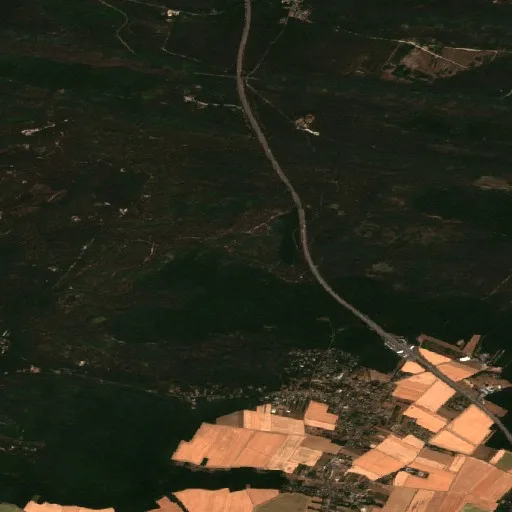 Incendio Wildfire near Noisy-sur-École (FR) — Sentinel-2 true color