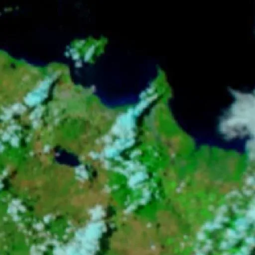 Nome Bushfire (Oct 28) — NASA satellite