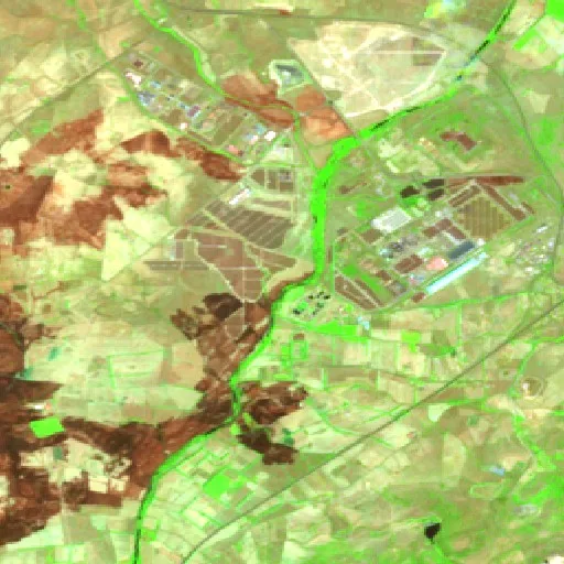 Incendio Wildfire near Noragugume (IT) — Sentinel-2 SWIR (fuego)
