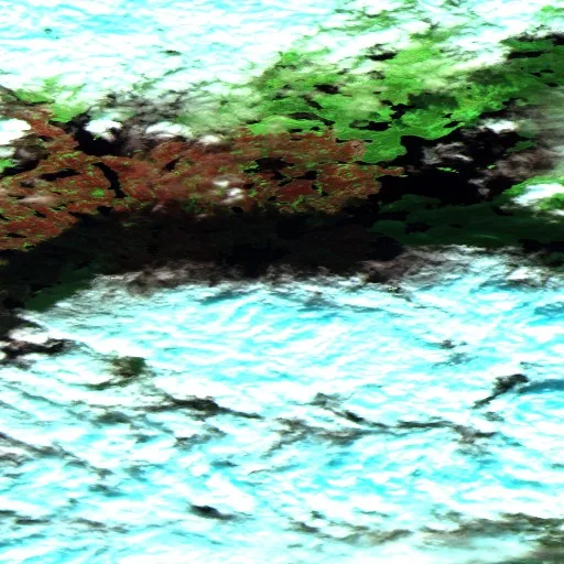 Incendio cerca de Fort Reliance (27 jun) — Sentinel-2 SWIR (fuego)