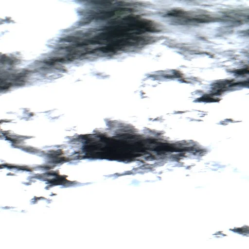 Incendio cerca de North Slave Region — Sentinel-2 true color