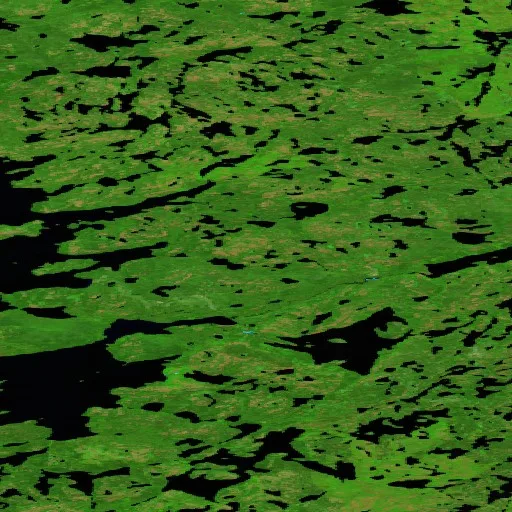 Wildfire near North Slave Region (Jun 26 #3) — Sentinel-2 SWIR (fuego)