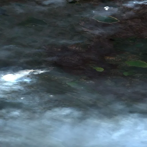 Wildfire near North Slave Region (Jun 27 #3) — Sentinel-2 true color