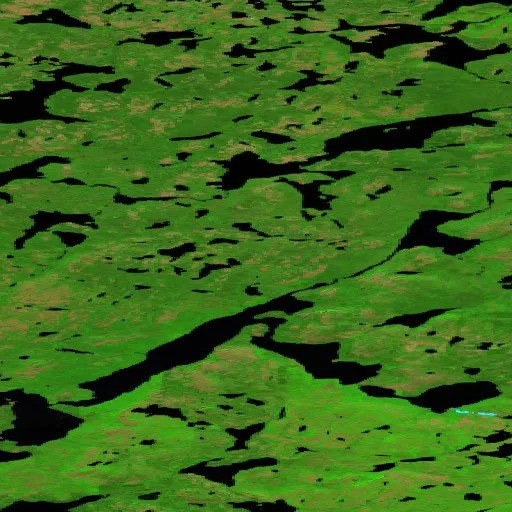 Incendio cerca de North Slave Region (Jun 26) — Sentinel-2 SWIR (fuego)