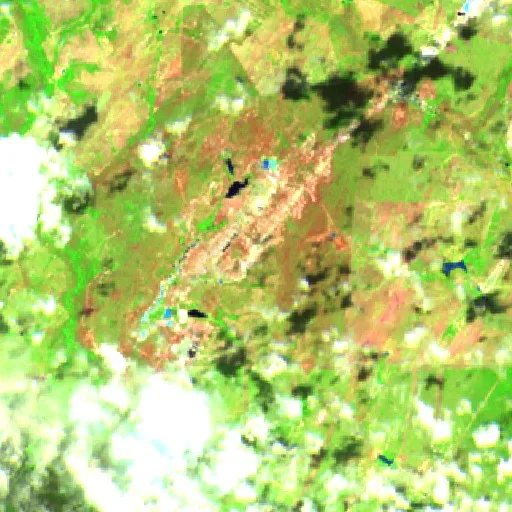 Wildfire near Nossa Senhora do Livramento (Aug 16) — Sentinel-2 SWIR (fuego)