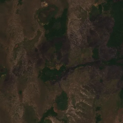 Incendio cerca de Nova Nazaré (27 ago) — Sentinel-2 true color