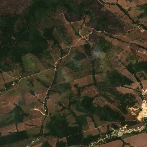 Incendio cerca de Novo Progresso (28 ago · SE) — Sentinel-2 true color