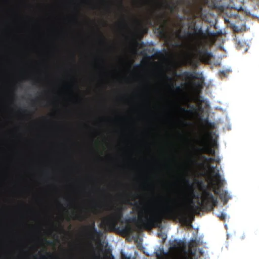 Wildfire near Novo Santo Antônio (Sep 16) — Sentinel-2 true color