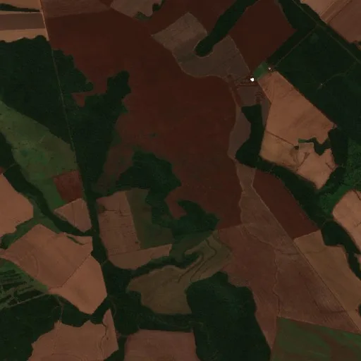 Wildfire near Nueva Esperanza (Aug 23) — Sentinel-2 true color
