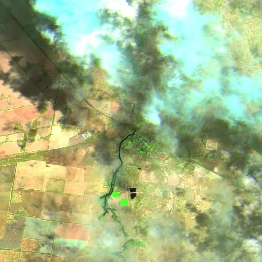 Nyngan Bushfire — Sentinel-2 SWIR (fuego)